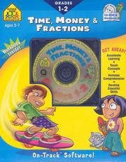 Cover of: Time, Money and Fractions | School Zone Publishing Interactive Staff