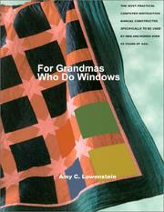Cover of: For Grandmas Who Do Windows