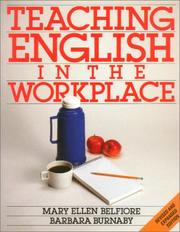 Cover of: Teaching English in the Workplace