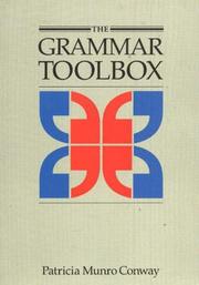 The Grammar Toolbox by Patricia Munro Conway