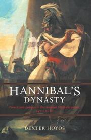 Cover of: Hannibal's Dynasty: Power and Politics in the Western Mediterranean, 247-183 BC