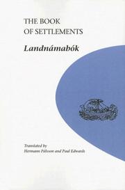 Cover of: The Book of Settlements: Landnamabok (U of M Icelandic Series)