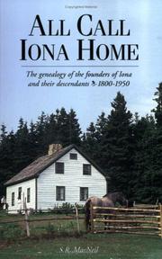 All Call Iona Home, 1800 to 1950 by S MacNeil