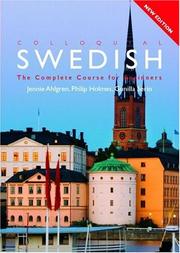 Cover of: Colloquial Swedish (Colloquial S.)