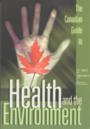 Cover of: The Canadian Guide to Health and the Environment by 