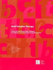 Cover of: Brief Couples Therapy: Group And Individual Couple Treatment for Addiction And Related Mental Health Concerns