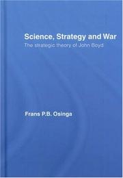 Cover of: Science, Strategy and War by Frans Osinga