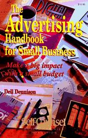 Cover of: The Advertising Handbook for Small Business: Make a Big Impact With a Small Budget (Self-Counsel Business Series)