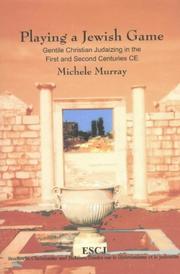 Cover of: Playing a Jewish Game by Michele Murray