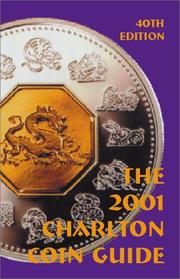 Cover of: The 2001 Charlton Coin Guide (40th Edition) - The Charlton Standard Catalogue