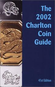 Cover of: 2002 Charlton Coin Guide (41st Edition): The Charlton Standard Catalogue