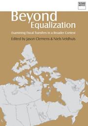 Cover of: Beyond Equalization: Examining Fiscal Transfers in a Broader Context