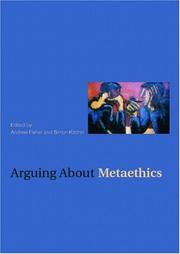 Cover of: Arguing About Metaethics by 