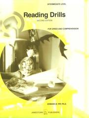 Cover of: Reading Drills by Edward B. Fry