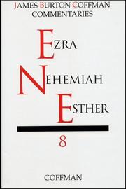 Cover of: Commentary on Ezra, Nehemiah, Esther