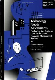 Cover of Technology Needs Assessments by rowan miranda,shayne kavanagh,robert roque