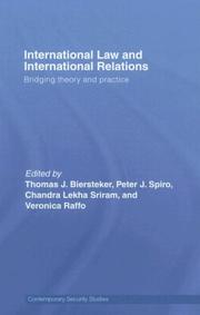 International Law and International Relations by Biersteker T.J.