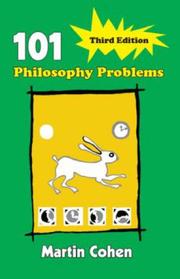 Cover of: 101 Philosophy Problems by Martin Cohen