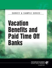 Cover of: Vacation Benefits and Paid Time Off Banks