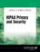 Cover of: HIPAA Privacy and Security