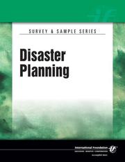 Cover of: Disaster Planning