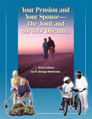 Cover of: Your Pension and Your Spouse by R. George Martorana
