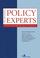 Cover of: Policy Experts