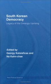 South Korean Democracy by Kahn/Katsiafica, George N. Katsiaficas, Kan-chʻae Na, Georgy Katsiaficas
