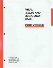 Cover of: Rural Rescue and Emergency Care Student Workbook