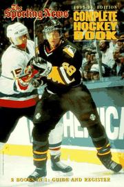 Cover of: The Sporting News Complete Hockey Book 1995-96