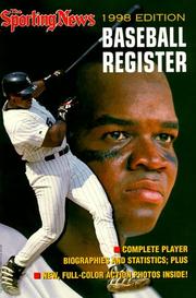 Cover of: Baseball Register 1998 (Baseball Register)