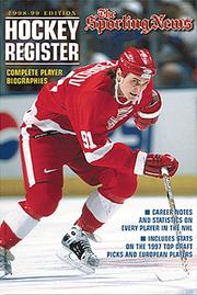 Cover of: The Sporting News Hockey Register 1998-99 (Hockey Register) by Mark Bonavita