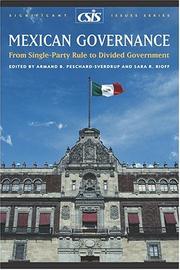 Cover of: Mexican Governance by 