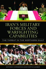 Cover of: Iran's Military Forces and Warfighting Capabilites by Anthony H. Cordesman, Martin Kleiber