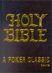 Hold'Em Poker Bible by Dick Davis