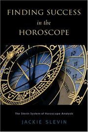 Cover of: Finding Success in the Horoscope by Jackie Slevin, Jackie Slevin