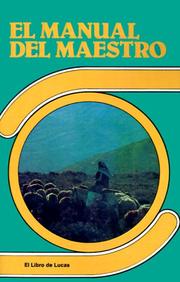 Cover of: El Libro De Lucas (El Manual del Maestro)