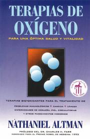 Cover of: Terapias de Oxigeno