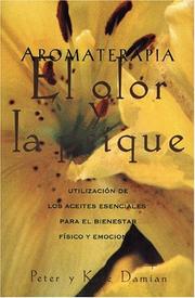 Cover of: Aromaterapia: el olor y la psique