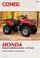 Cover of: Honda Trx250 Fourtrax Recon 1997-2002 (Clymer All-Terrain Vehicles)