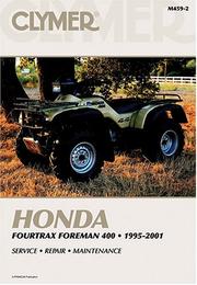 Cover of: Clymer Honda Fourtrax Foreman 400, 1995-2001