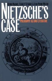Nietzsche’s case by Bernd Magnus, Stanley Stewart, Jean-Pierre Mileur