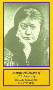 Cover of: Esoteric Philosophy of H.P. Blavatsky