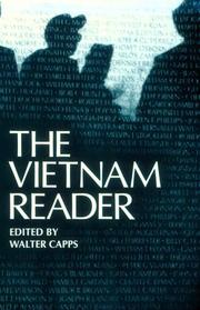 Cover of: The Vietnam reader by edited by Walter Capps.