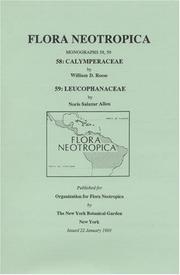 Cover of: Calymperaceae (Flora Neotropica Monograph No. 58) Leucophanaceae (FN Monograph No. 59)