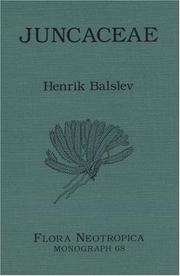Cover of: Juncaceae (Flora Neotropica Monograph No. 68) by Henrik Balslev