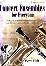 Concert Ensembles for Everyone by Peter Blair