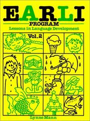 Cover of: EARLI Program by Lynne Mann, Lynne Mann