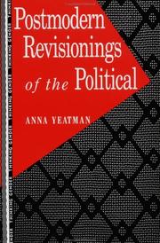 Cover of: Postmodern revisionings of the political