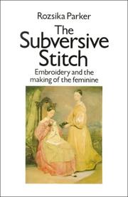 The subversive stitch by Rozsika Parker